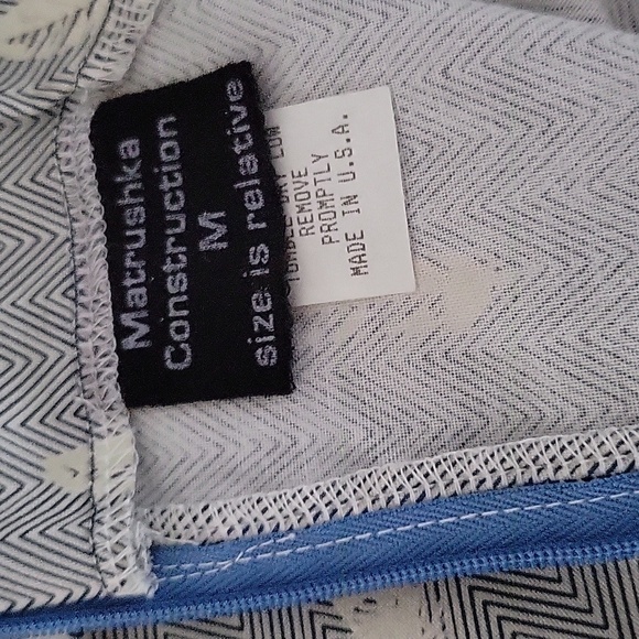 Matrushka Construction 60's Mini Whimsical Feathers/Quills Size M - Picture 7 of 13